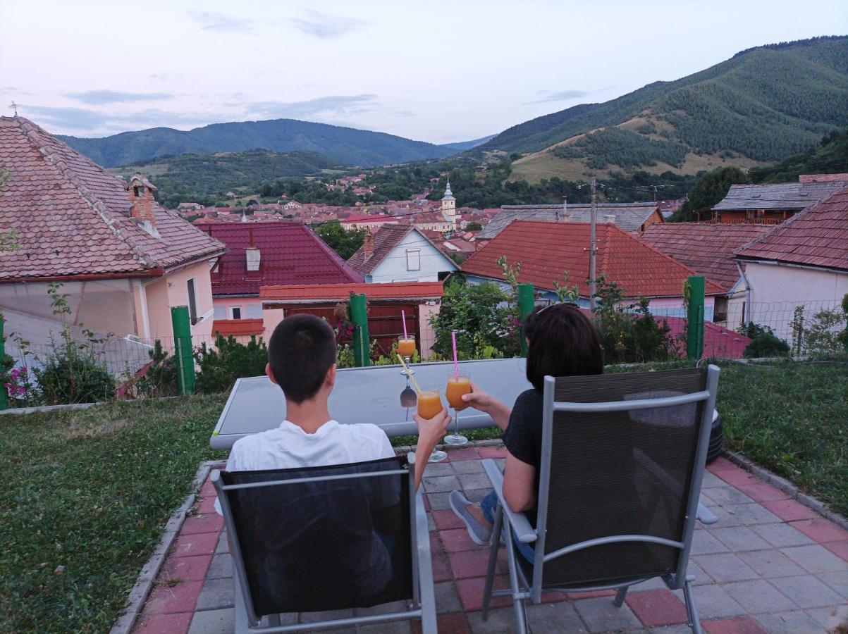 Apartament Panoramic La Casa In Comuna Răşinari Exteriör bild