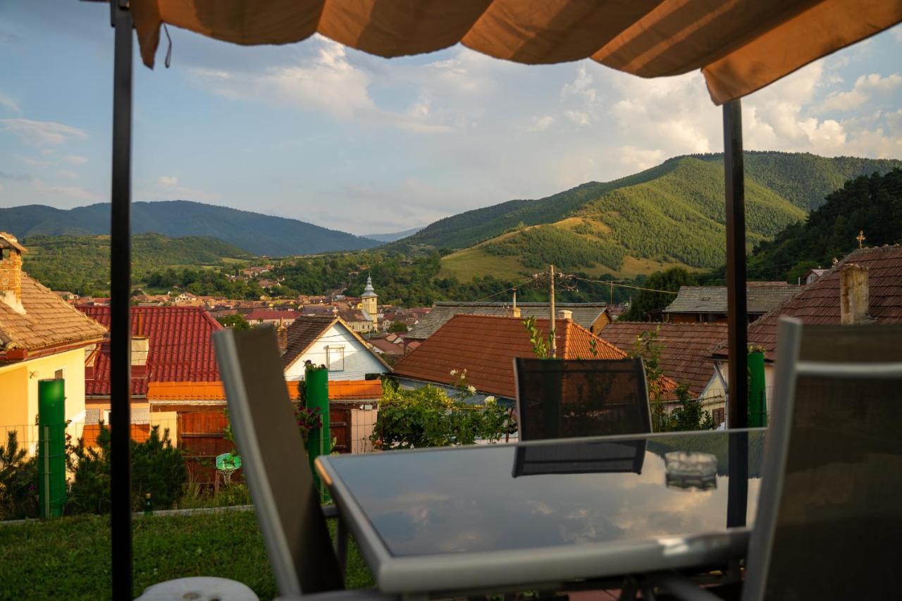 Apartament Panoramic La Casa In Comuna Răşinari Exteriör bild