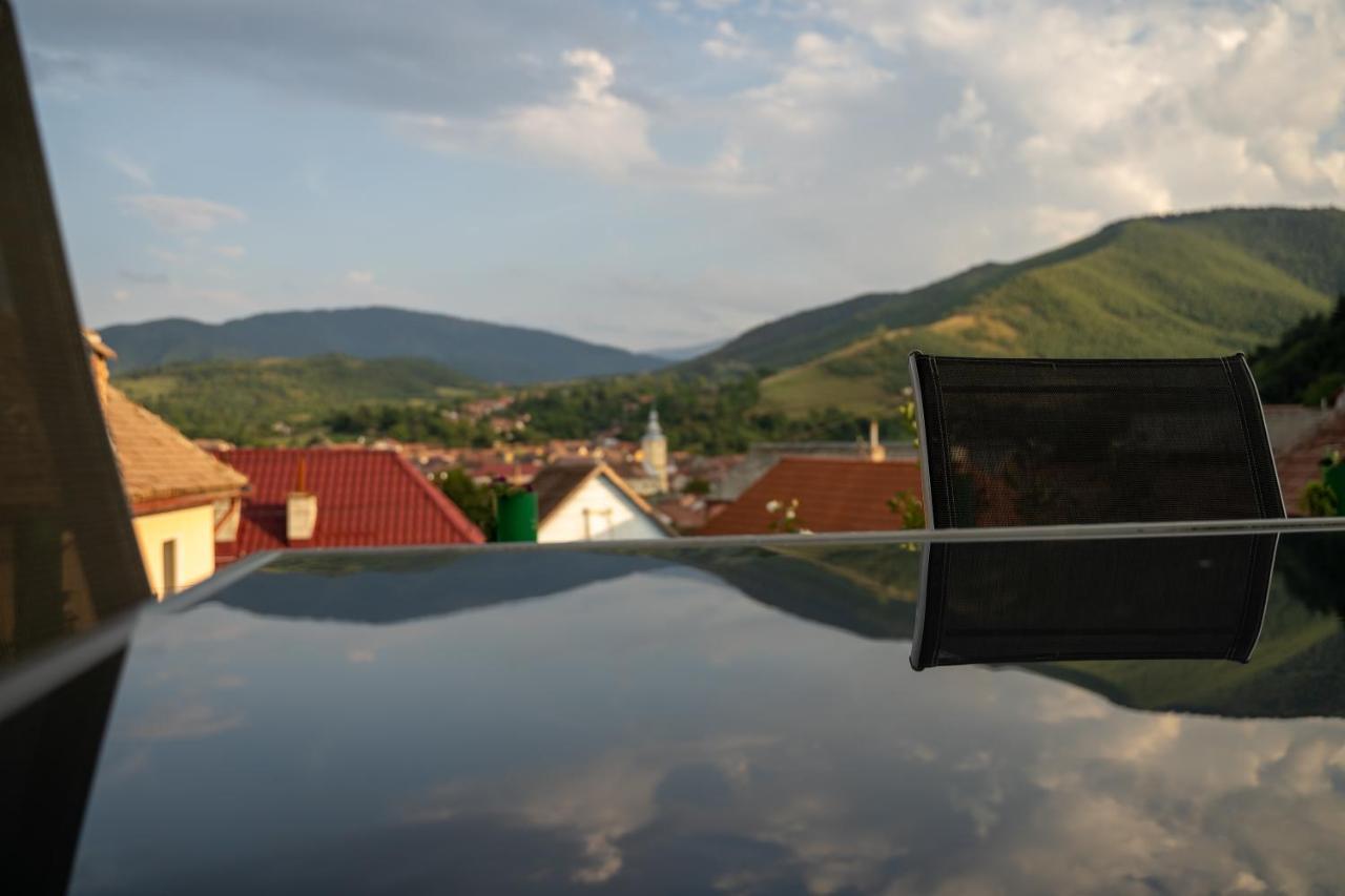 Apartament Panoramic La Casa In Comuna Răşinari Exteriör bild